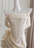 Vintage Beige Spaghetti Strap Design Sheath Party Dresses Homecoming Dresses, HZ0319